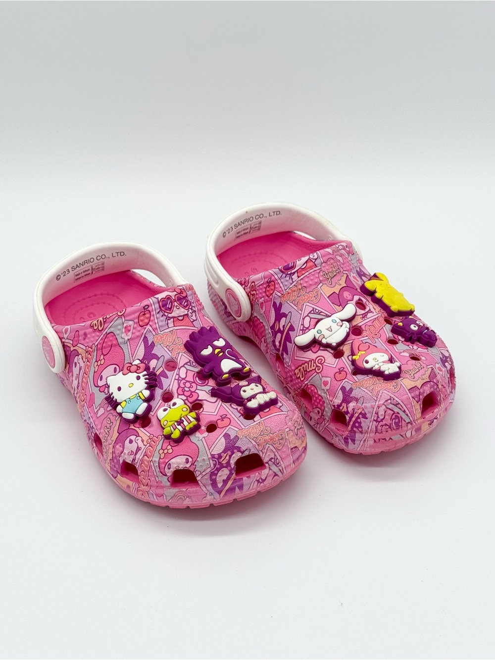 SANRIO Hello Kitty and Friends x Classic Clog Kids Crocs With Charms C 10